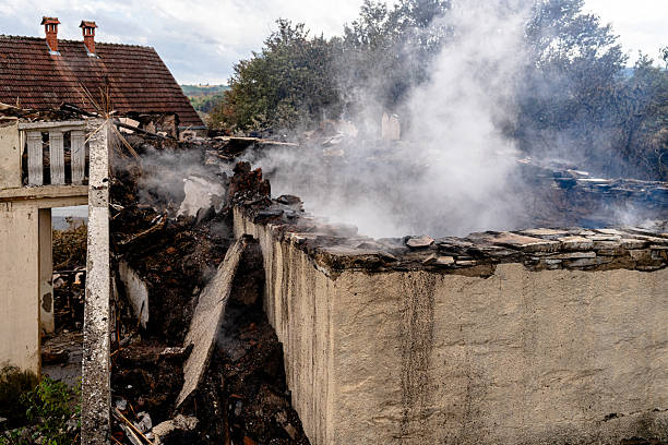 Professional Fire Damage Repair technician working in Burnsville, MN